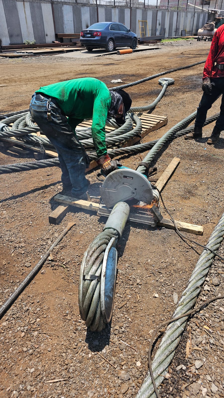 Fabricación de Estrobos de acero 